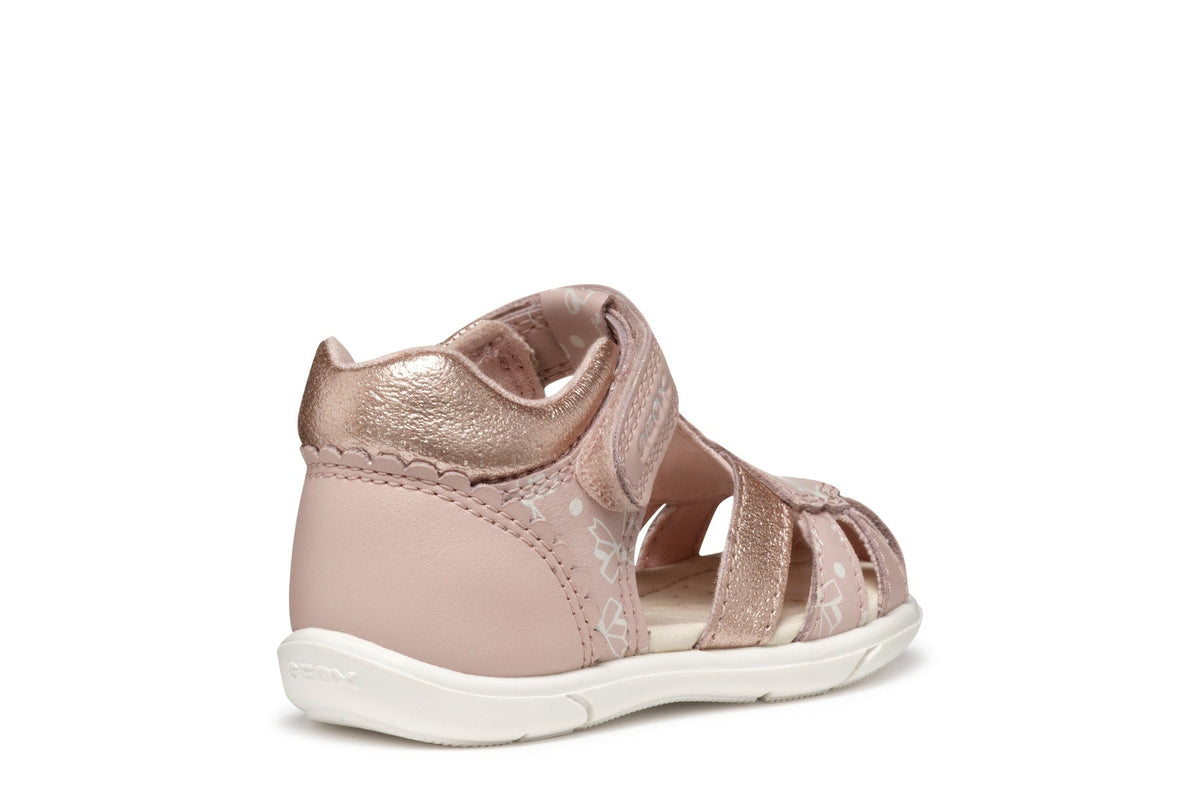 Geox sandale fete 18-26 Zapito Light Rose cu fundite