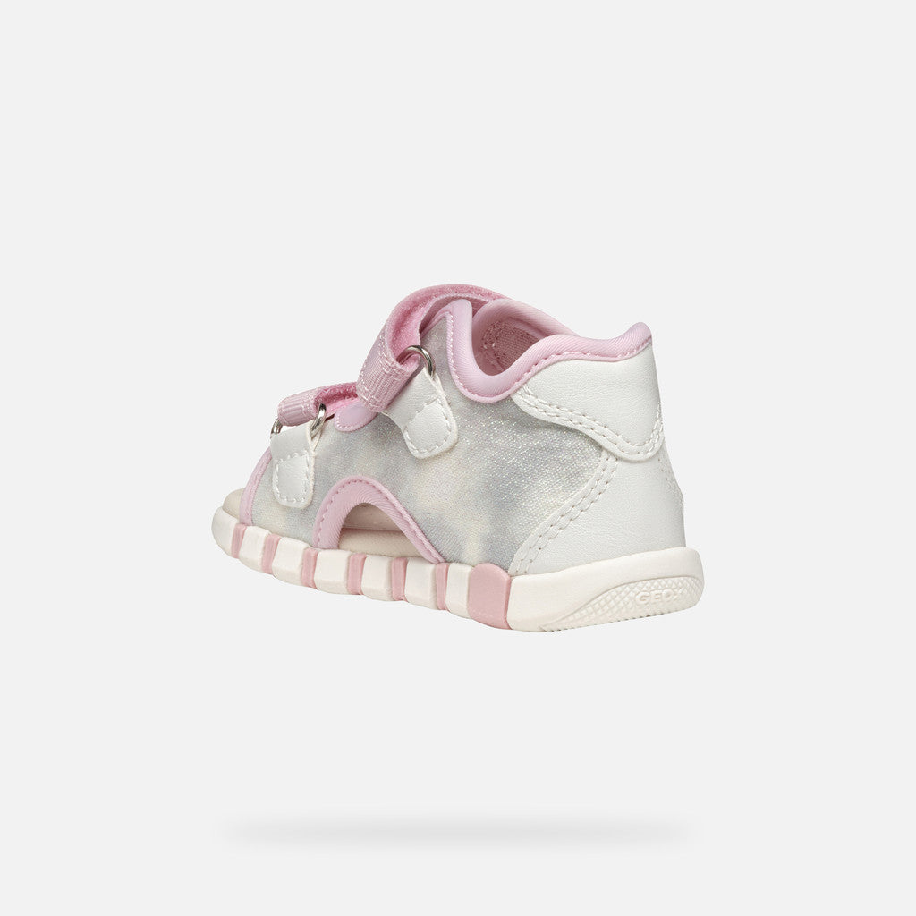 Geox sandale fete 19-26 Lupidoo Silver/Pink unicorn
