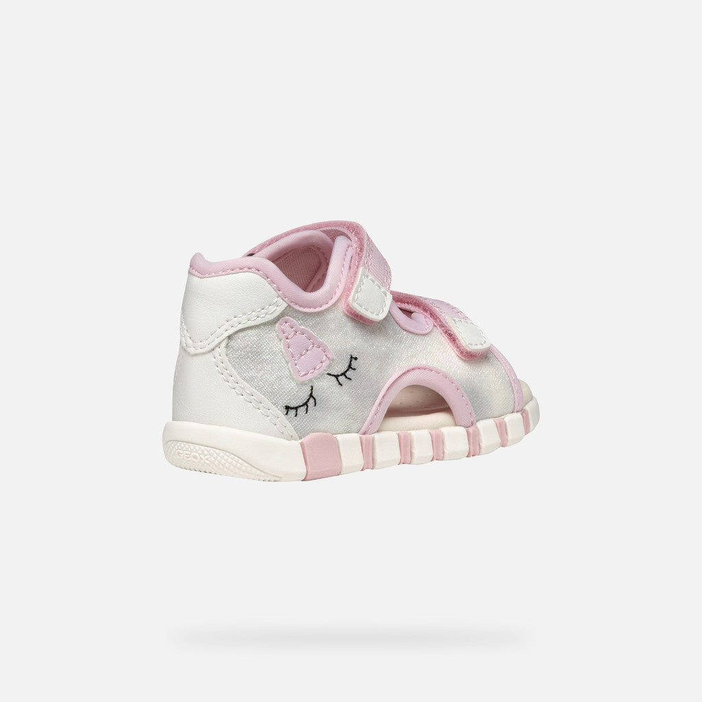 Geox sandale fete 19-26 Lupidoo Silver/Pink unicorn