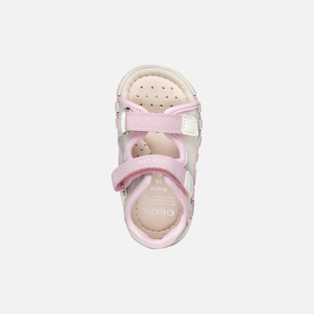 Geox sandale fete 19-26 Lupidoo Silver/Pink unicorn