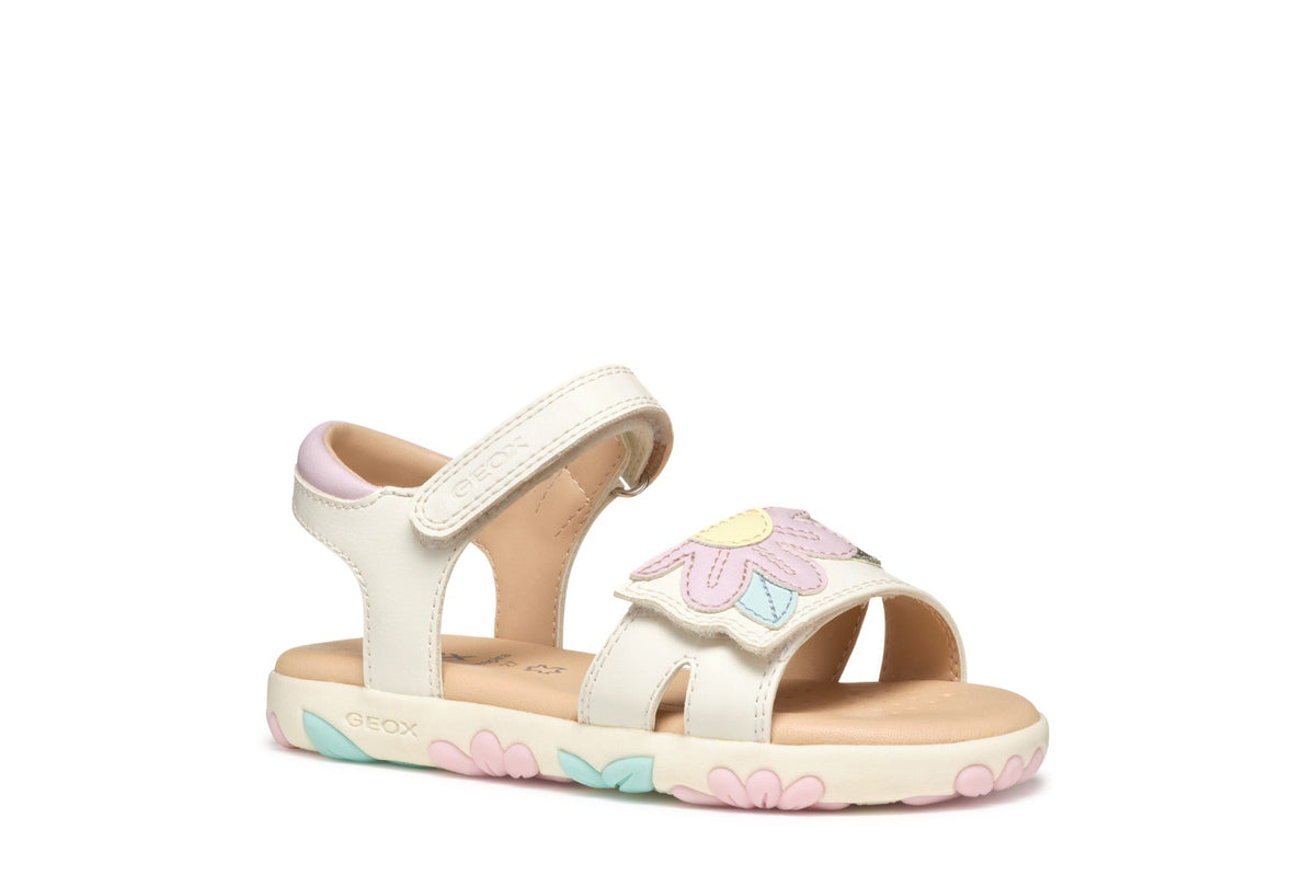 Geox sandale fete 28-31 Haiti White/Pink