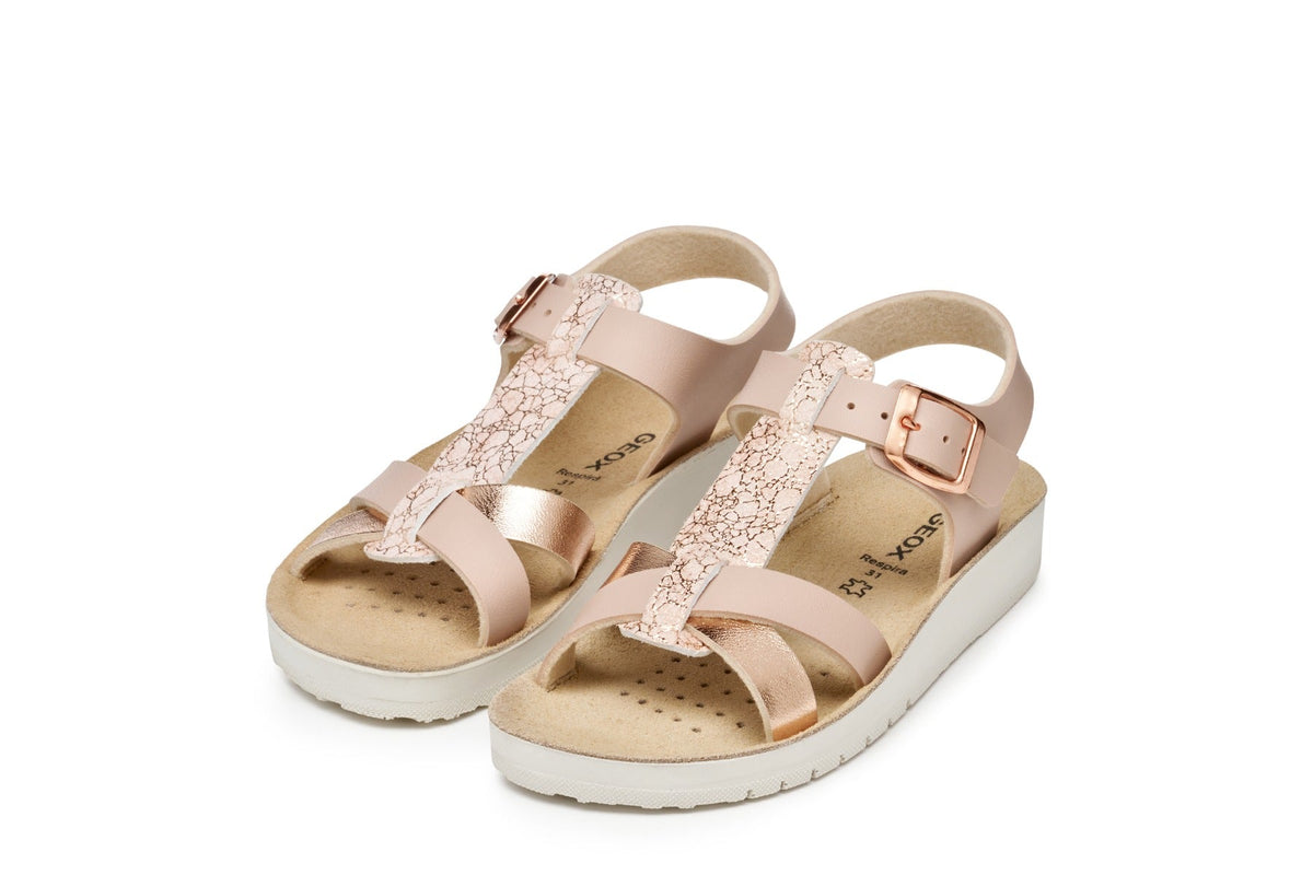 Geox sandale fete 28-33 Costarei Light rose/Rose gold Imagine principală a produsului