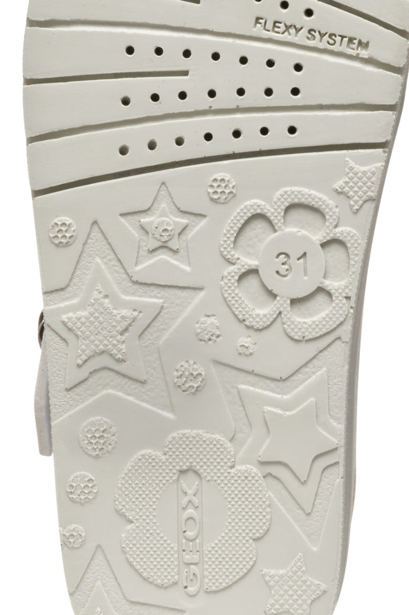 Geox sandale fete 28-33 Costarei White/Silver