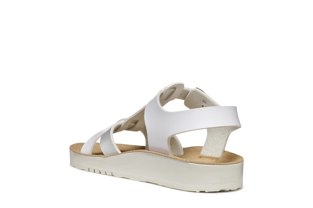 Geox sandale fete 28-33 Costarei White/Silver