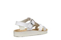 Geox sandale fete 28-33 Costarei White/Silver