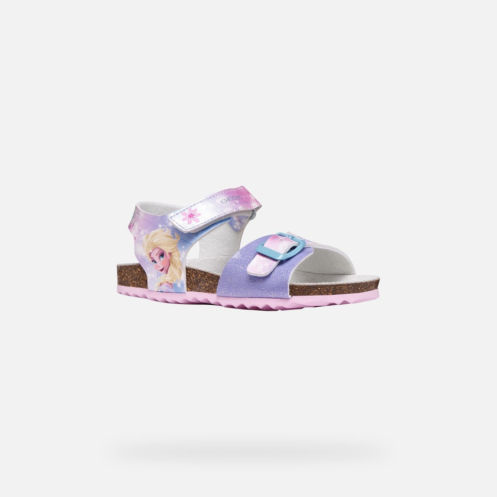 Geox sandale fete Adriel 24-32 Dark Lilac Frozen Elsa