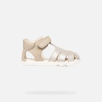 Geox sandale fete Barefoot Steppieup Baby 20-27 Beige