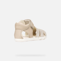 Geox sandale fete Barefoot Steppieup Baby 20-27 Beige