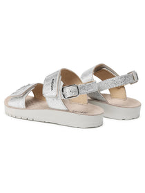Geox sandale fete Costarei 26-34 Silver cu stelute