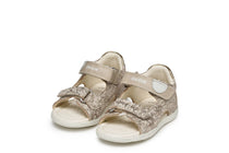 Geox sandale fete cu scai 18-26 Macchia Beige/Light Gold