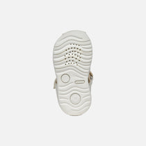 Geox sandale fete cu scai 18-26 Macchia White/Silver