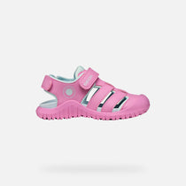Geox sandale fete Fusbetto Pro Junior Quick Dry Water-resistant 26-34 Dark Pink/Aqua