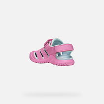 Geox sandale fete Fusbetto Pro Junior Quick Dry Water-resistant 26-34 Dark Pink/Aqua