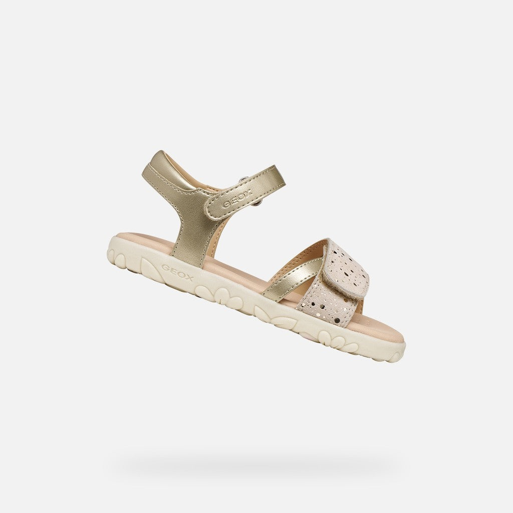 Geox lány szandál Haiti 26-34 világos arany