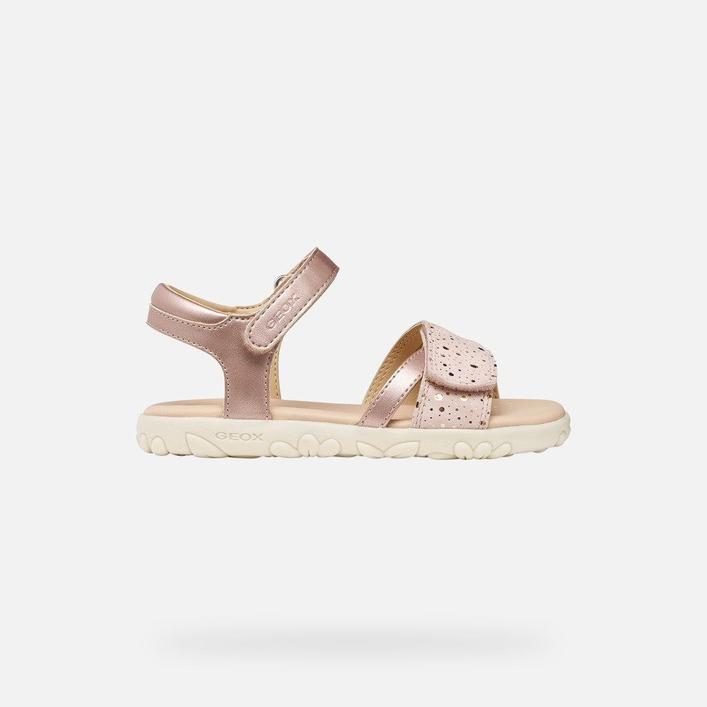 Geox sandale fete Haiti 26-34 Light Pink Imagine secundară a produsului