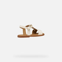 Geox sandale fete Karly 28-36 Light Ivory