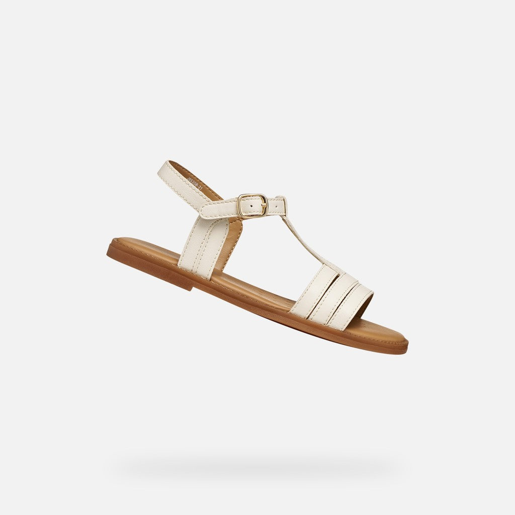 Geox sandale fete Karly 28-36 Light Ivory