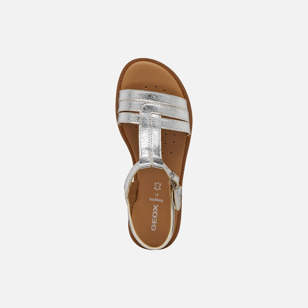 Geox sandale fete Karly 28-36 Silver
