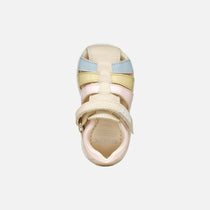 Geox sandale fete Macchia Baby 18-26 Light ivory/Light yellow