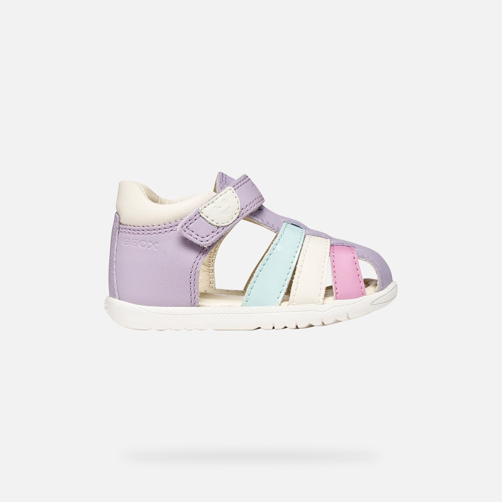 Geox sandale fete Macchia Baby 18-26 Lilac/Watersea Imagine secundară a produsului