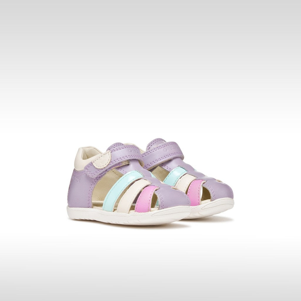 Geox sandale fete Macchia Baby 18-26 Lilac/Watersea