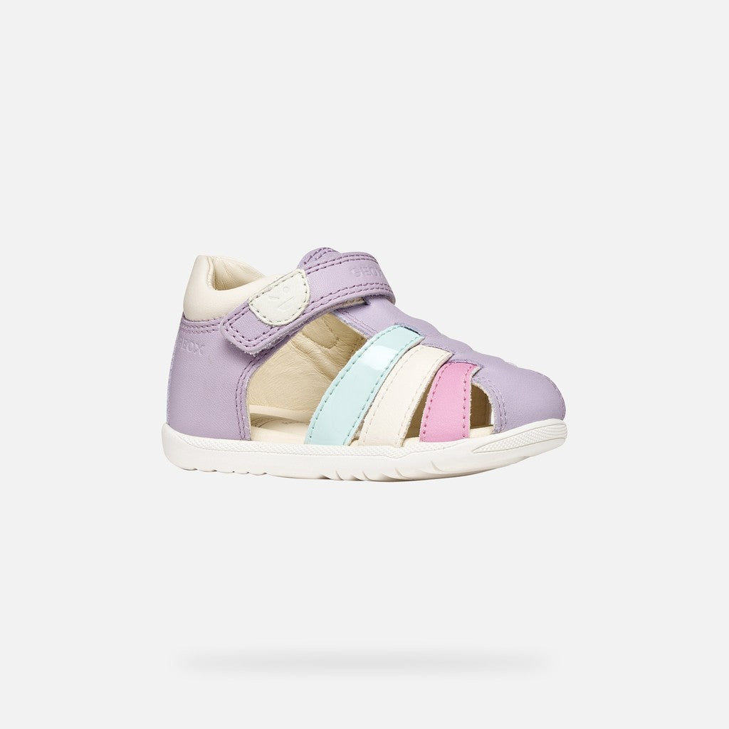 Geox sandale fete Macchia Baby 18-26 Lilac/Watersea Imagine principală a produsului