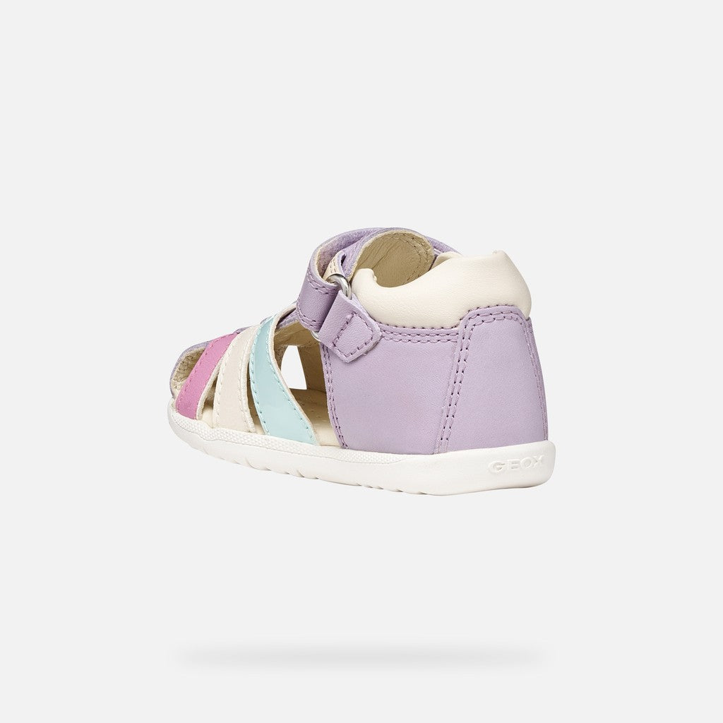 Geox sandale fete Macchia Baby 18-26 Lilac/Watersea