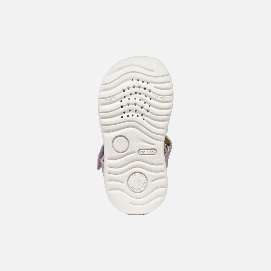 Geox sandale fete Macchia Baby 18-26 Lilac/Watersea