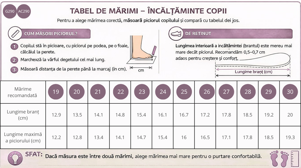 Ghid de mărimi D.D.Step sandale baieti cu scai marimea 25-30, Bermuda blue