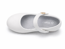 i`Miss Q pantofi fetite eleganti cu toc 31-38 White