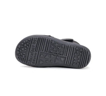 D.D.Step ghete baieti Barefoot captusite 25-30 Black cu vernil