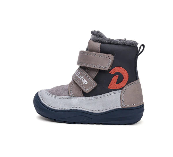 D.D.Step ghete baieti imblanite 20-25 Mocha cu D Imagine secundară a produsului