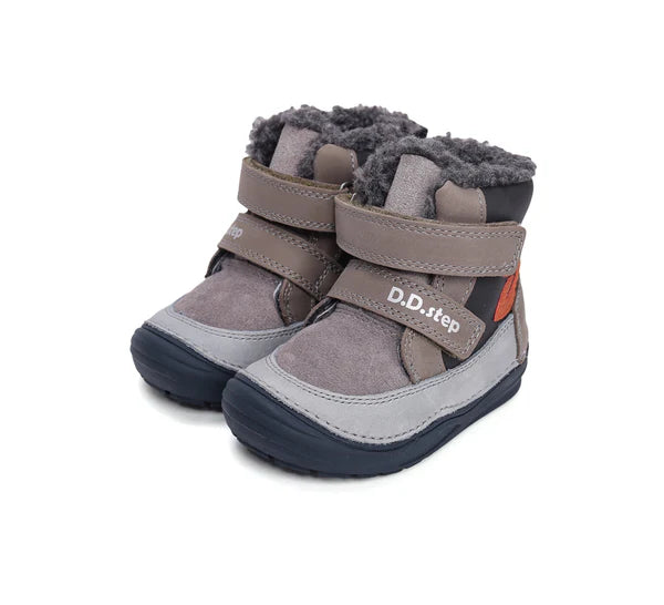 D.D.Step ghete baieti imblanite 20-25 Mocha cu D