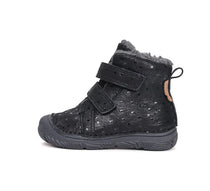 D.D.Step ghete fete imblanite 26-31 Black cu buline