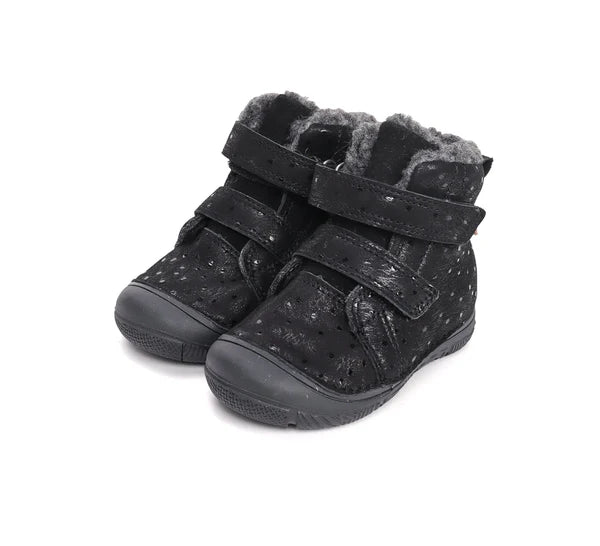 D.D.Step ghete fete imblanite 26-31 Black cu buline Fő kép