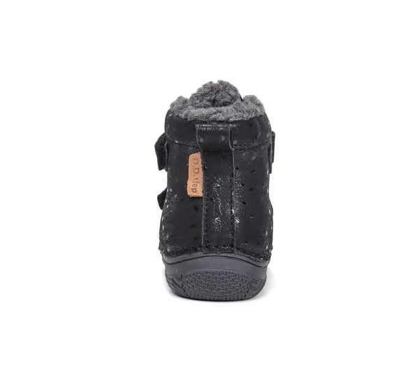 D.D.Step ghete fete imblanite 26-31 Black cu buline