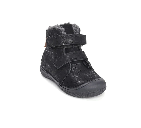 D.D.Step ghete fete imblanite 26-31 Black cu buline