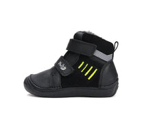 D.D.Step ghete baieti imblanite Ponte20 supinati 30-35 Black cu dungi