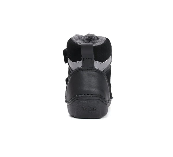 D.D.Step ghete baieti imblanite Ponte20 supinati 30-35 Black cu dungi