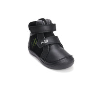 D.D.Step ghete baieti imblanite Ponte20 supinati 30-35 Black cu dungi