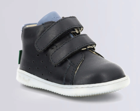 KicKers pantofi baieti cu scai 18-24, Kickbelkro Marine