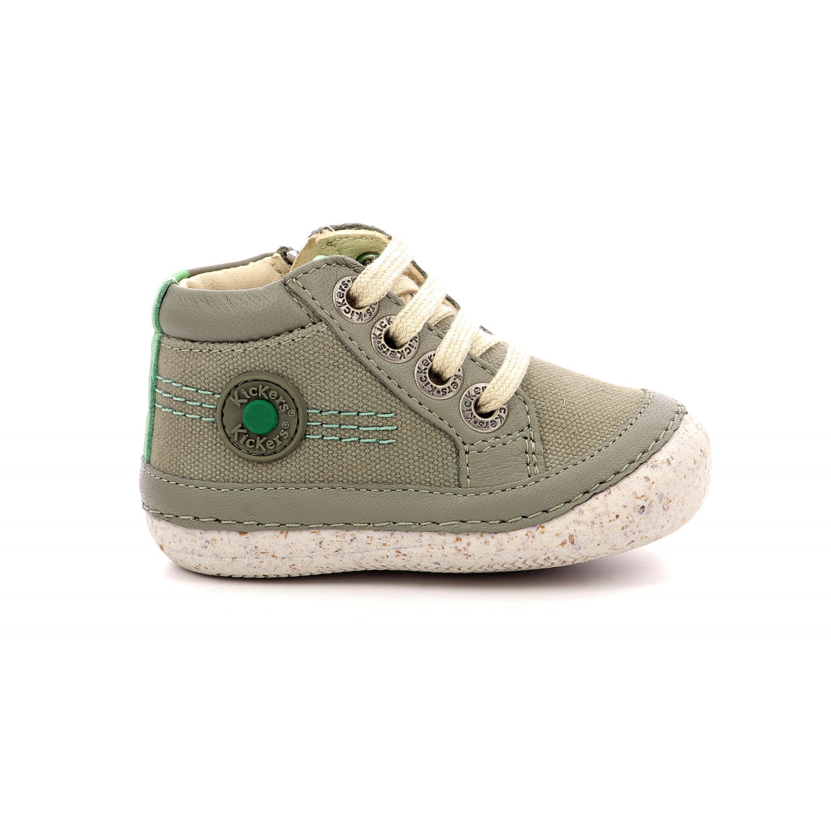 KicKers pantofi baieti sport Sonistreet 18-24, Kaki Vert 