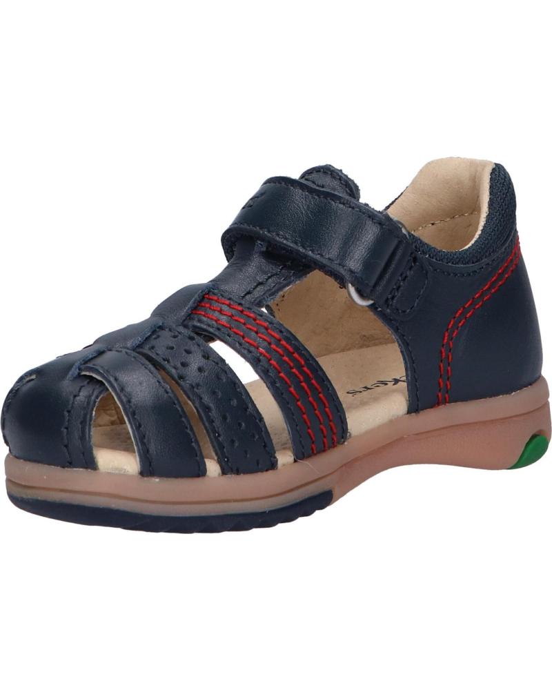 KicKers sandale baieti 19-27 PLATIBACK Marine