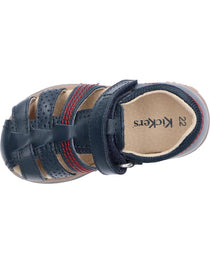 KicKers sandale baieti 19-27 PLATIBACK Marine