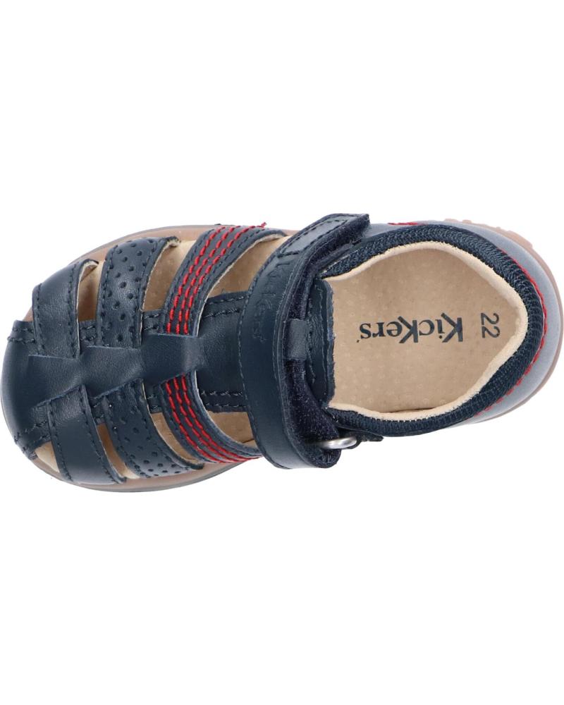 KicKers sandale baieti 19-27 PLATIBACK Marine