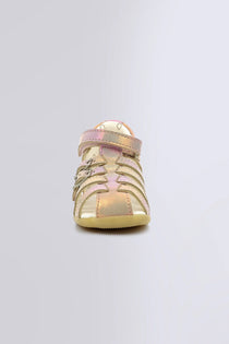 KicKers sandale fete cu scai 19-24 BIGKRO Rose Rainbow