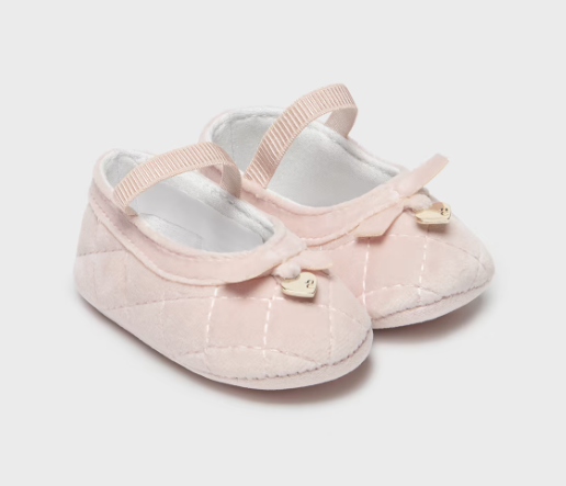 Mayoral balerini fete catifea 15-19, Soft pink