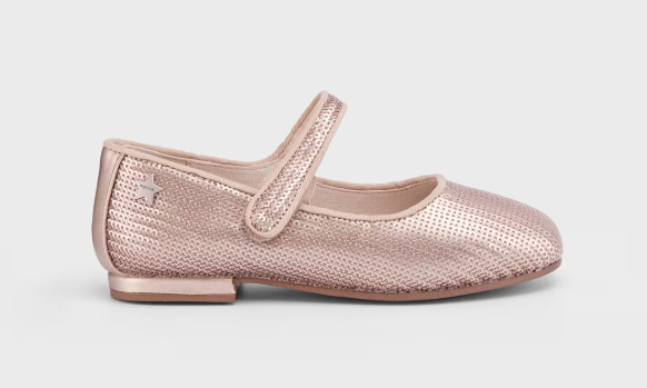 Mayoral balerini fete cu paiete 31-32 Rose Gold Imagine principală a produsului