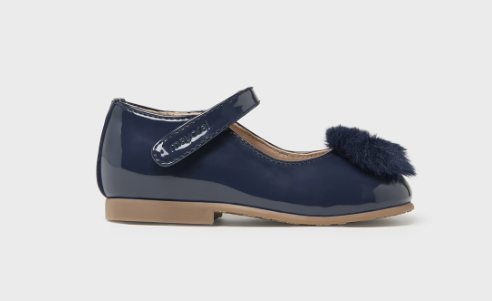 Mayoral balerini fetite cu pom pom 19-25, Navy Blue Imagine secundară a produsului