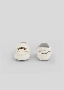 Mayoral botosei baieti tip mocasini 15-18 Off-white